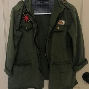 Military Green Army Jacket